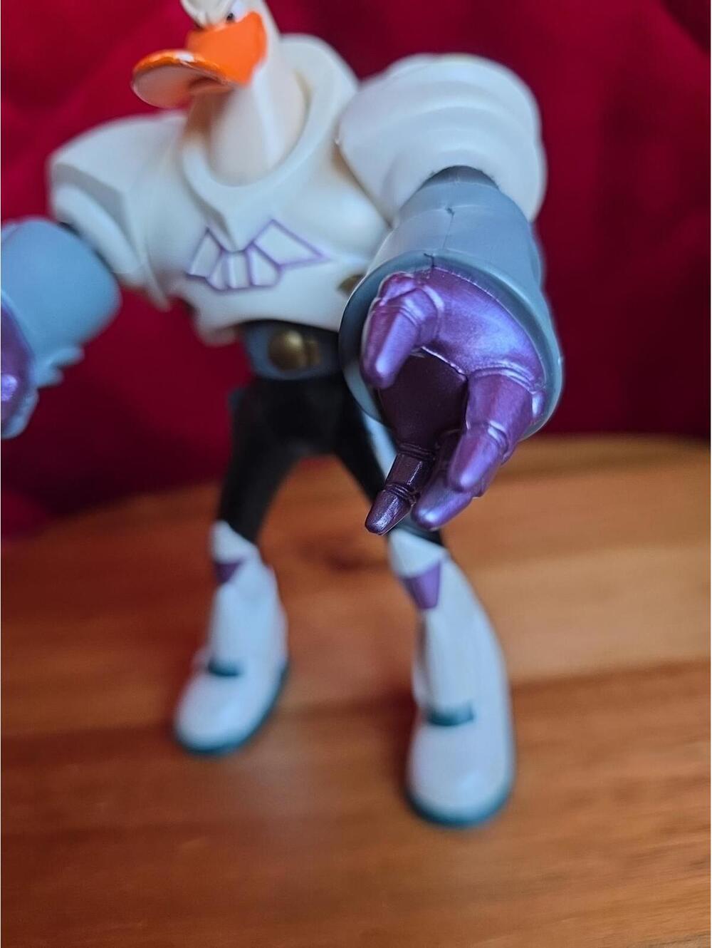 Net Attack Wild Wing Mighty Ducks Animated Series Disney Action Figure Toy 1996 - Picture 3 of 5